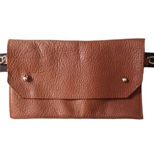 Jess and Co Brown Leather Women's Bag